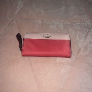 Kate spade pink wallet!